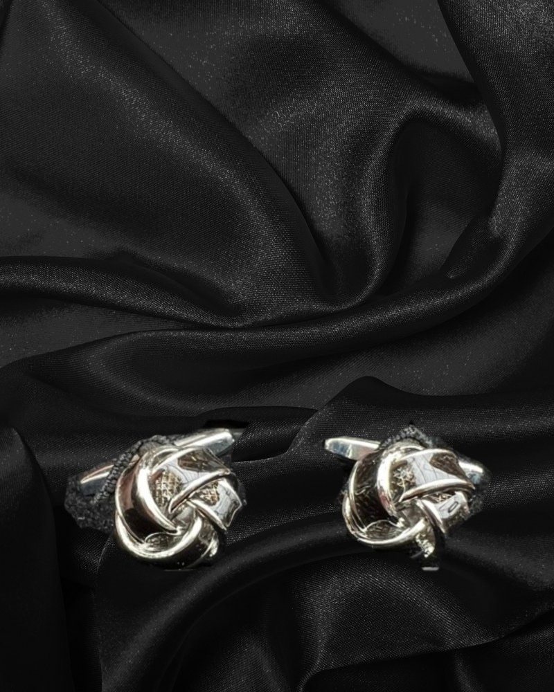 Cufflinks | Silver knots