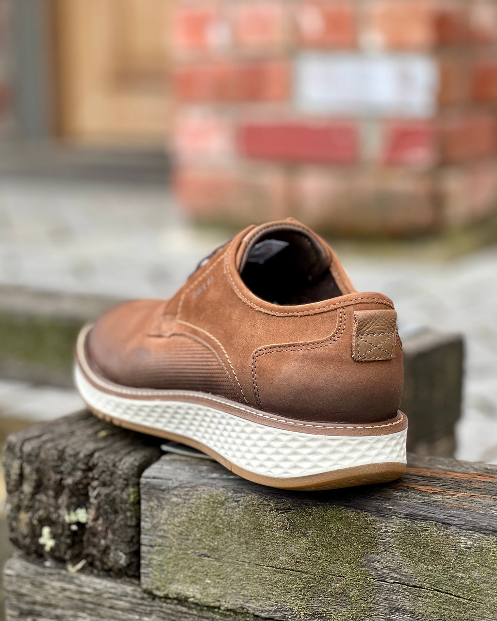 Ferracini | Men's Smart-Casual Shoes | Genuine Leather | Tan