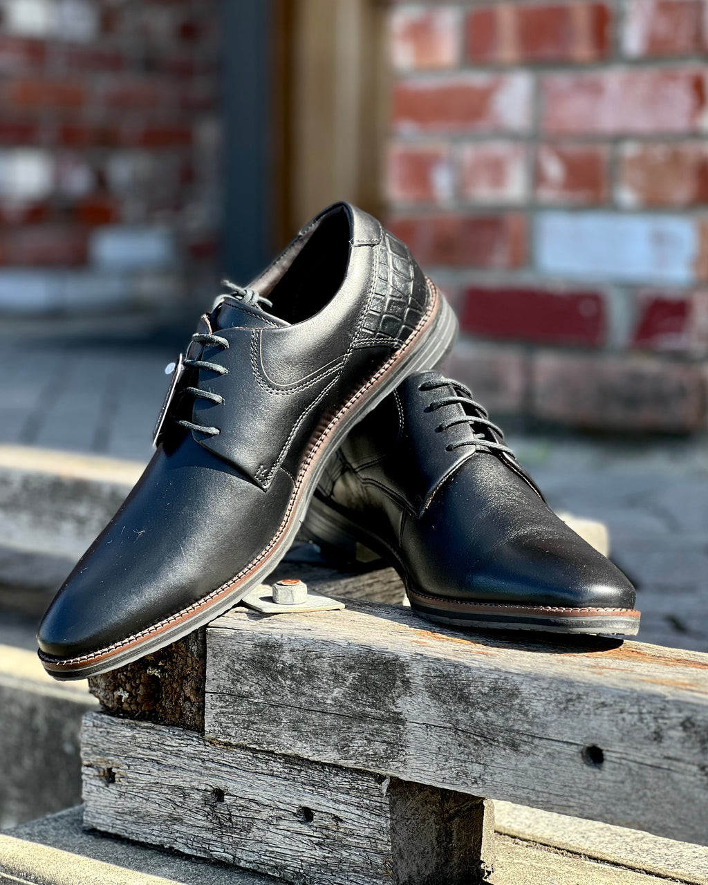 Ferracini | Men's Dress Shoes | Genuine Leather | Black