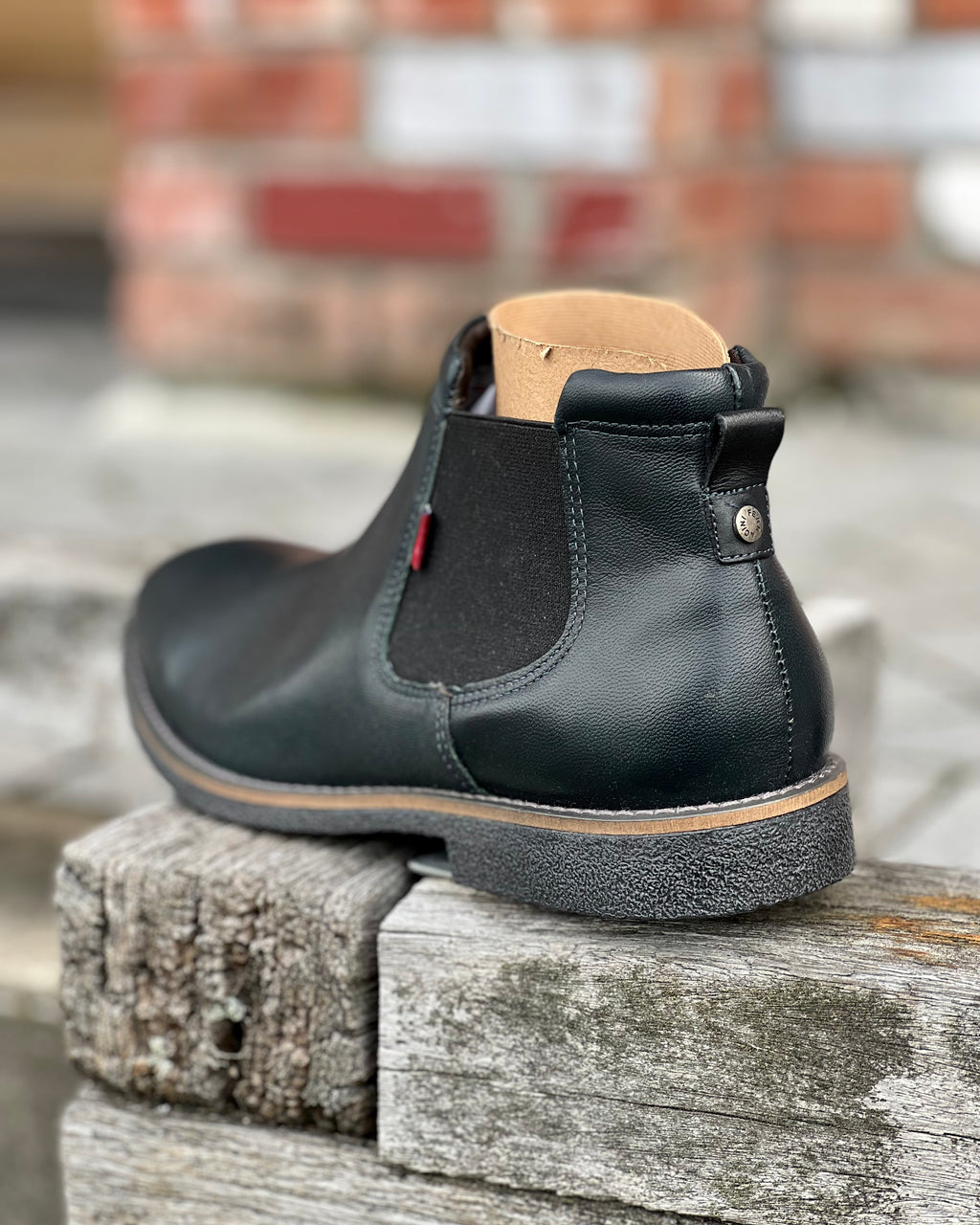 Ferracini | Gusset Boots | Genuine Leather | Black