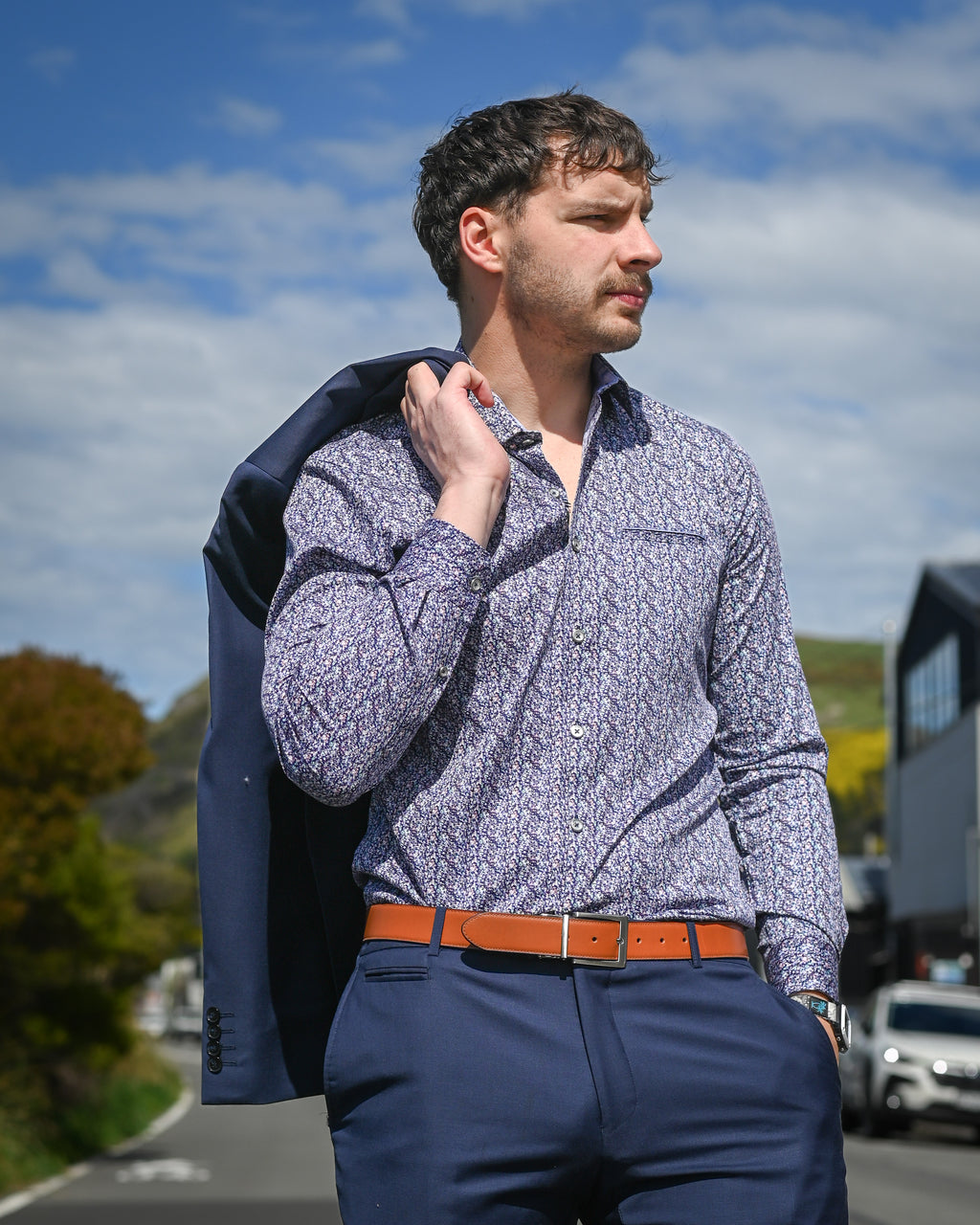 Astin Smith | Long-sleeve Shirt | 100% Egyptian Cotton | Multi-colour