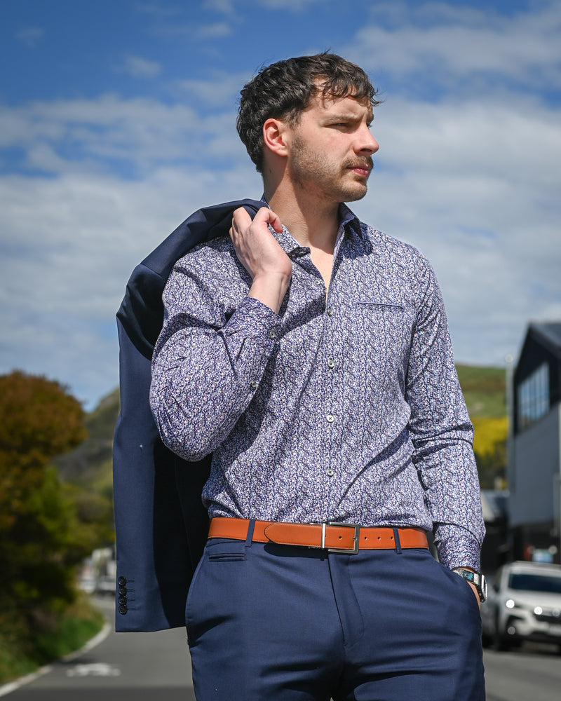 Astin Smith | Long-sleeve Shirt | 100% Egyptian Cotton | Multi-colour