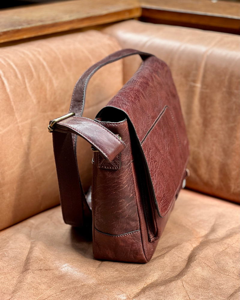 Pierre Cardin | Shoulder Bag | Genuine Leather | Brown