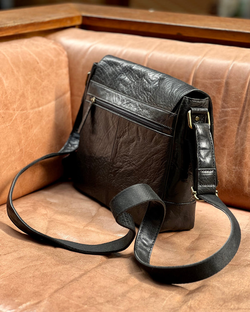 Pierre Cardin | Shoulder Bag | Genuine Leather | Black