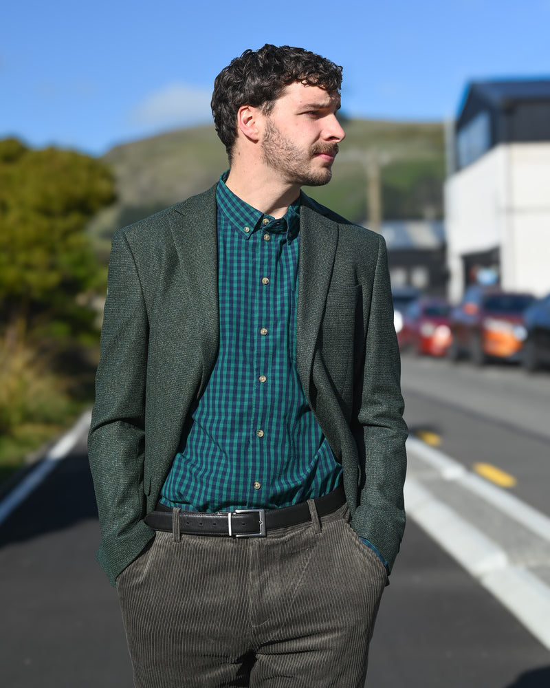 Boston | Merino Blazer | Forest