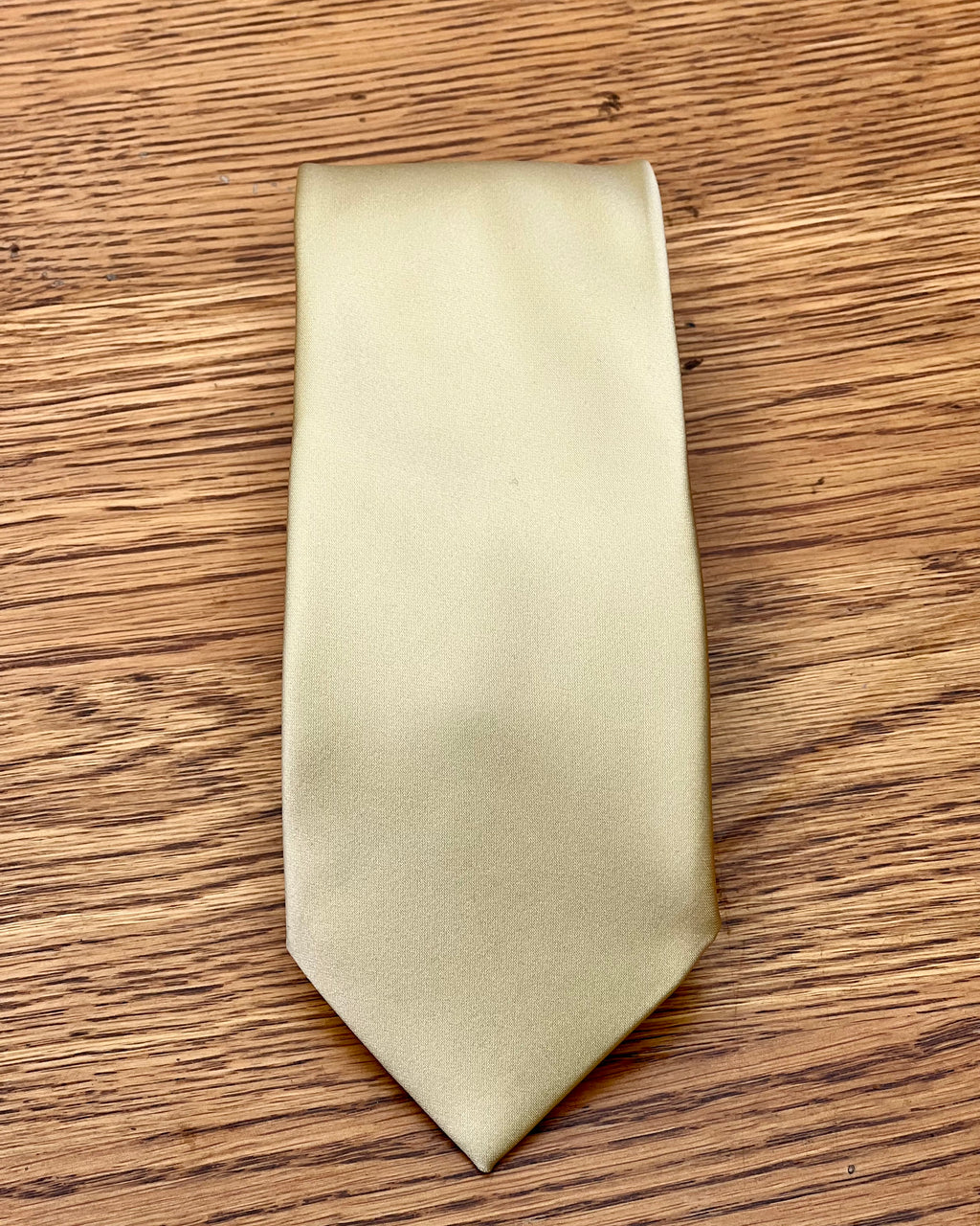 Fellini | Gold Satin-look Tie | Polyester