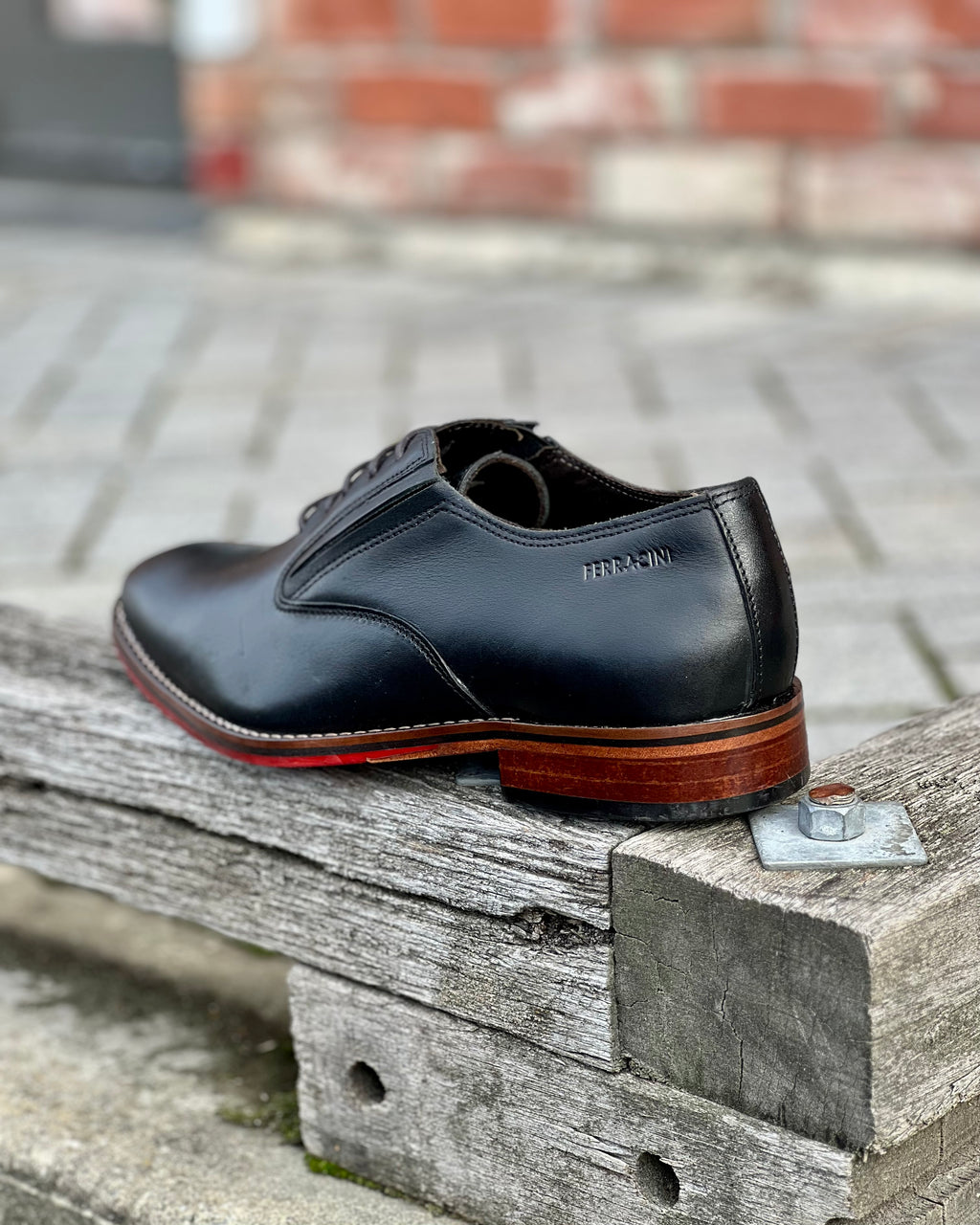 Ferracini | Men's Dress Shoes | Genuine Leather | Black
