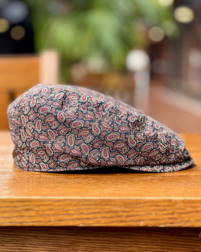 Hills Hats | Flat Cap | Paisley Cotton