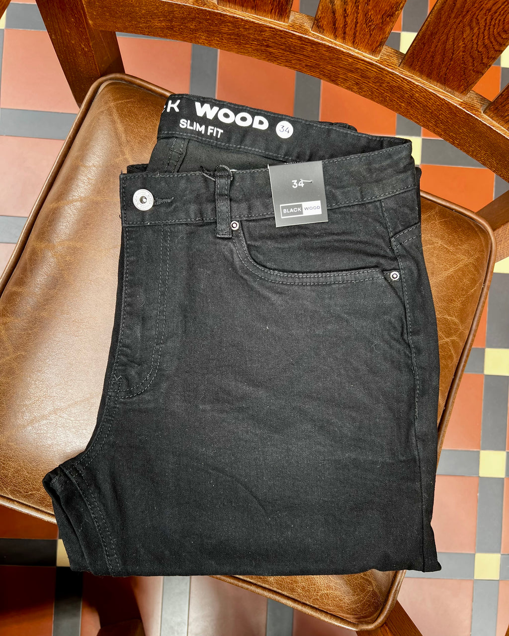 Blackwood | Denim Jeans| Black | Stretch-cotton