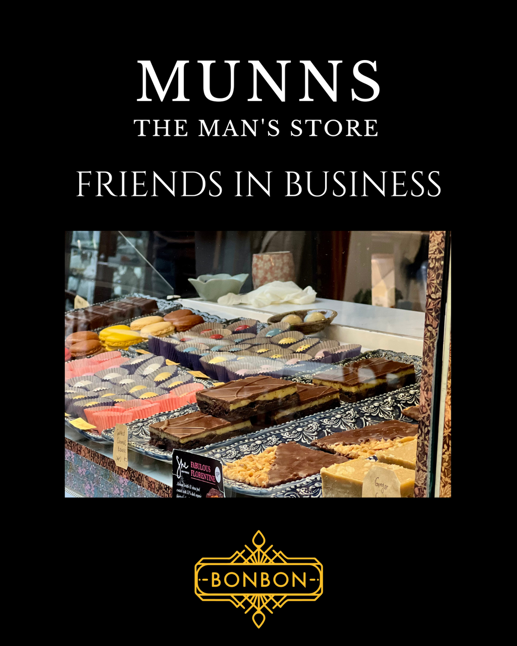 Friends in Business | Bon Bon | Artisan chocolate cafe