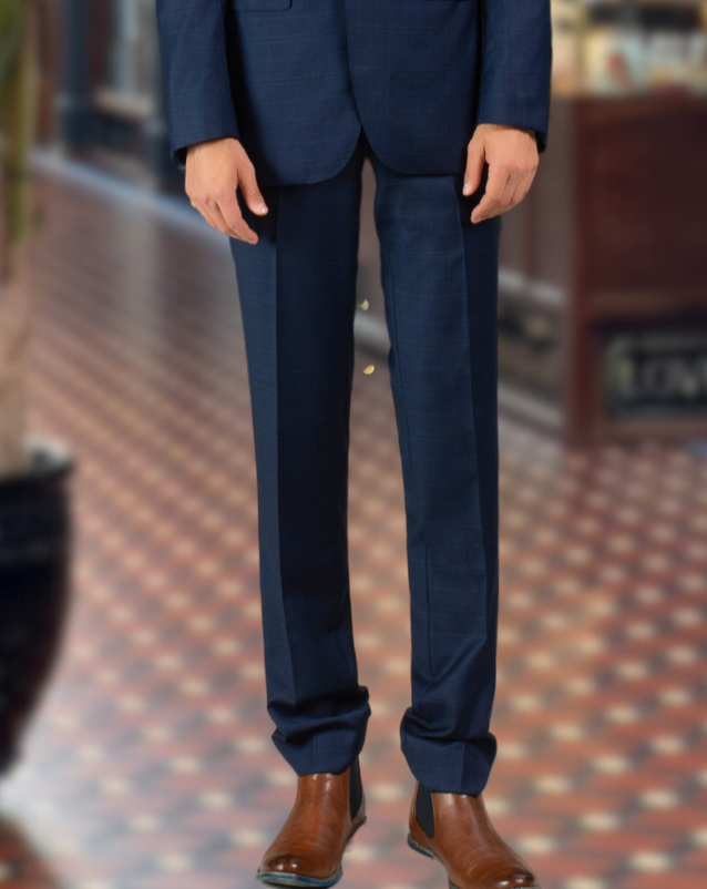 Merino wool suit trousers by Savile Row