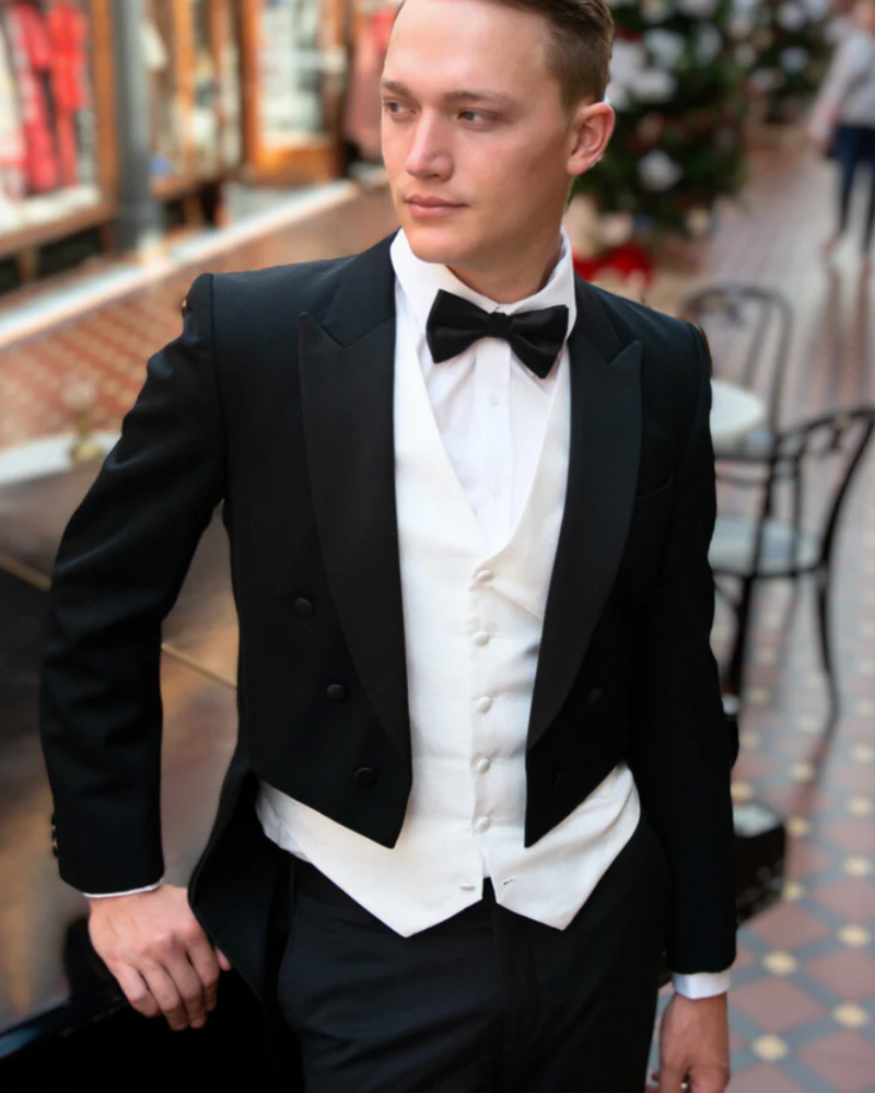 WEDDING SUIT HIRE | Evening Tails Jacket | Black