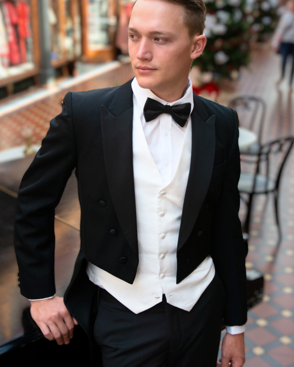 SCHOOL BALL-FORMAL SUIT HIRE |  Evening Tails Jacket | Split-tail Jacket