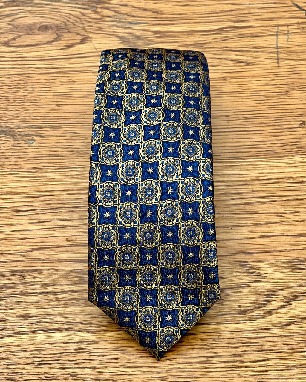 The Tie Company | Gold Mandala Motif