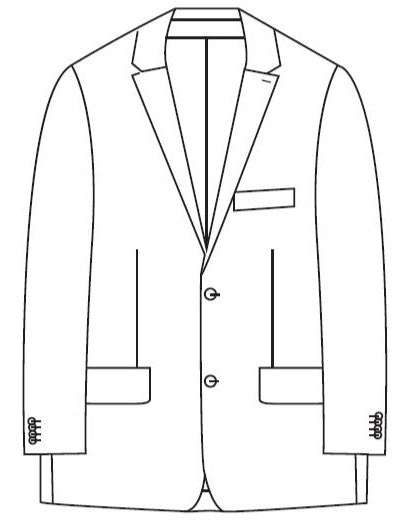 Savile Row | Pure Wool Suit Jacket | Abram | Grey | CLEARANCE