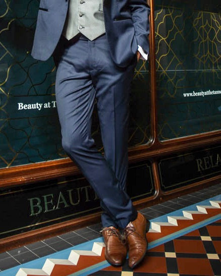 Slim Fit Suit trousers - Beige - Men | H&M IN