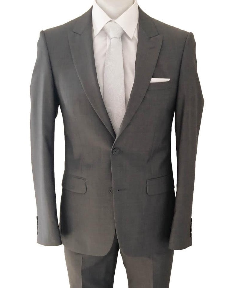 WEDDING HIRE | New England Lounge Suit Jacket | Mid-grey