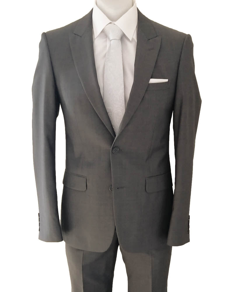 WEDDING HIRE - New England Mid-Grey Lounge Suit Trousers