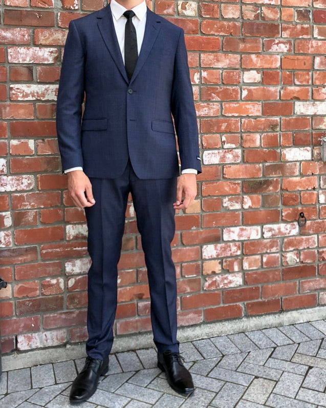 Bruton Navy Lounge Suit - Hire or Buy
